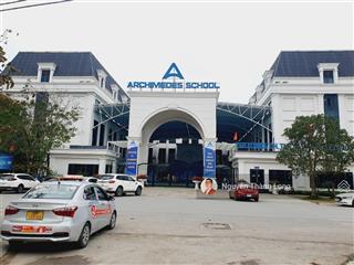 Kđt cổ dương đất phân lô mặt tiền 11m a4, vỉa hè oto tránh, cạnh trường acsimet, biệt thự, tòa nhà