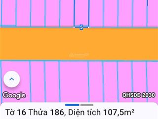 Bán gấp đất thổ cư 107,5m2 tại thị trấn trảng bom, 2,25 tỷ vnd
