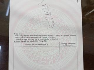 78m2 đất trục chính ngọc bài , kiều phú hà nội ngay sát đại lộ thăng long , khu cn ngọc liệp