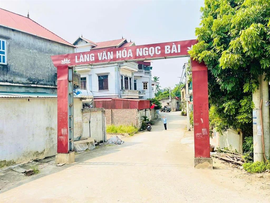 78m2 đất trục chính ngọc bài , kiều phú hà nội ngay sát đại lộ thăng long , khu cn ngọc liệp