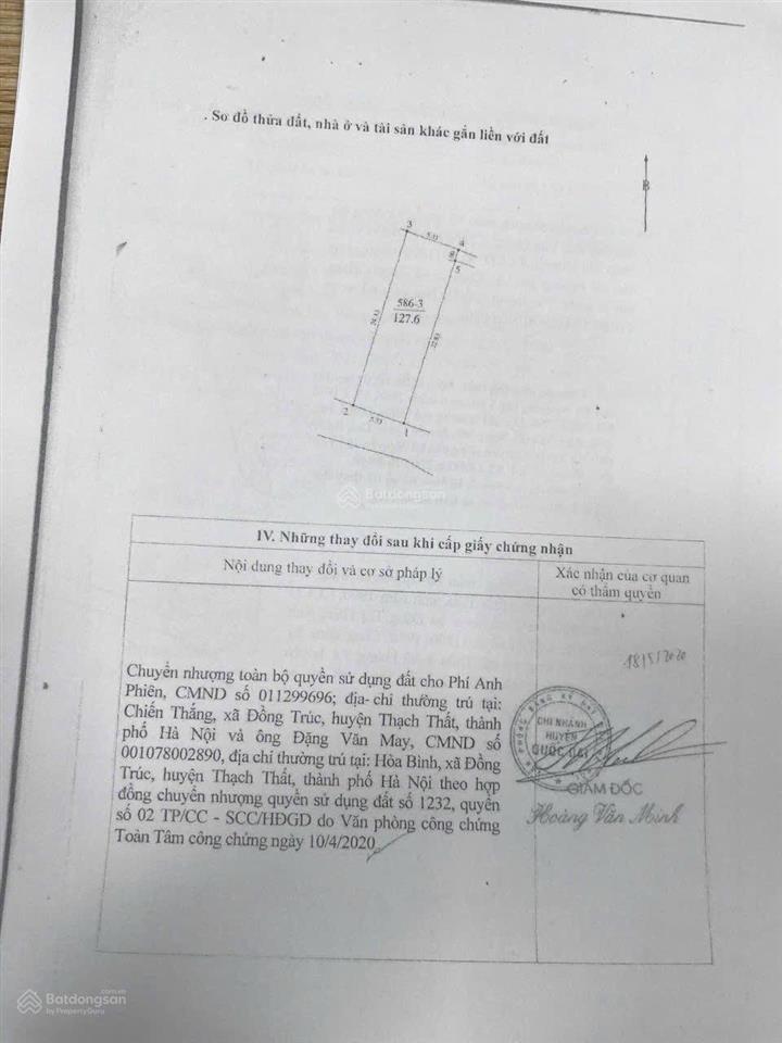 Lô đất 127m2 sát đại lộ thăng long view hồ điều hoà tại liệp mai kiều phú 0961 139 ***