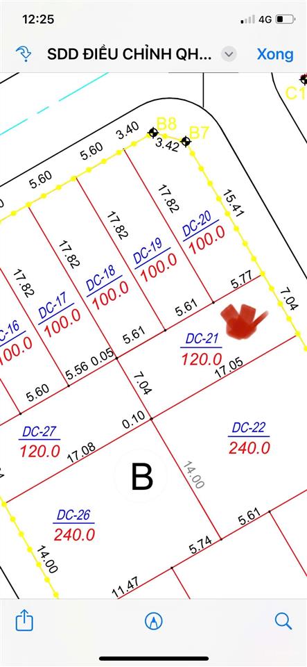 120m2 mặt tiền 7m tại tái định cư vai réo, phú cát, hà nội