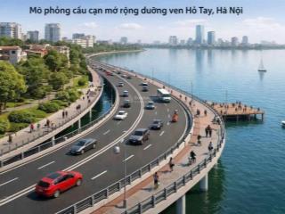 Bán nhà mặt phố tô ngọc vân tây hồ hà nội