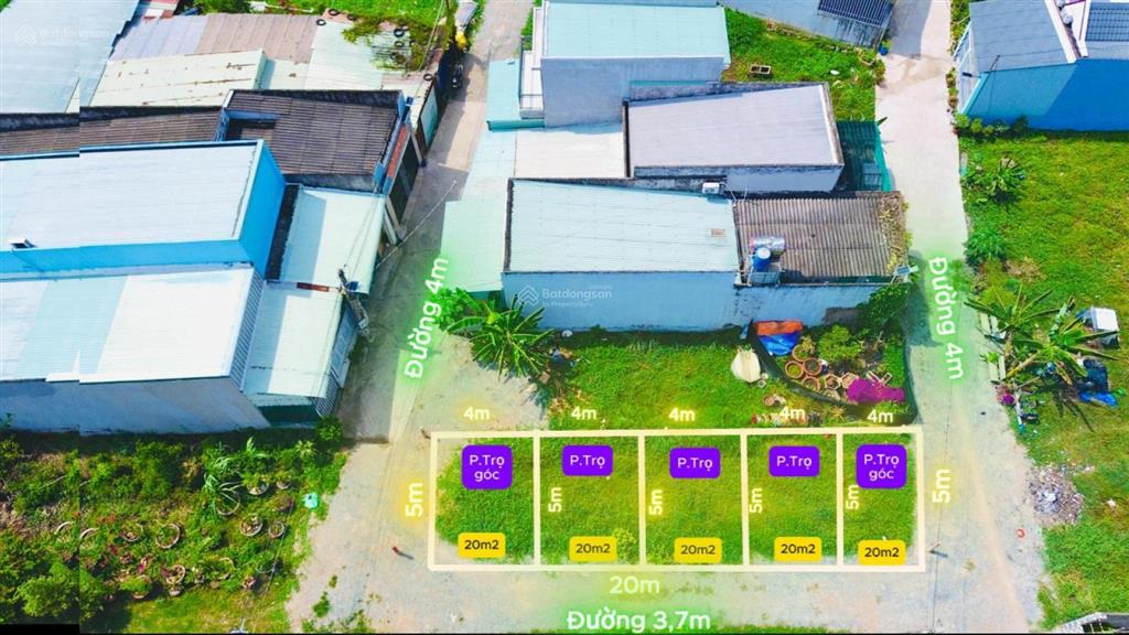 Nền 3 mặt tiền xóm bà vệ ngay kcn thuận đạo vừa ở vừa ra tiền