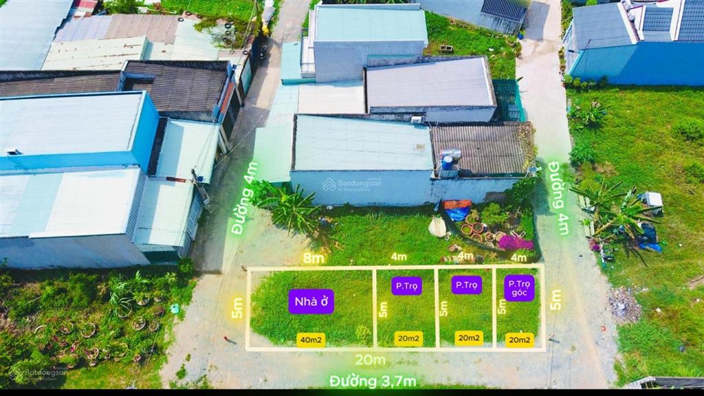 Nền 3 mặt tiền xóm bà vệ ngay kcn thuận đạo vừa ở vừa ra tiền