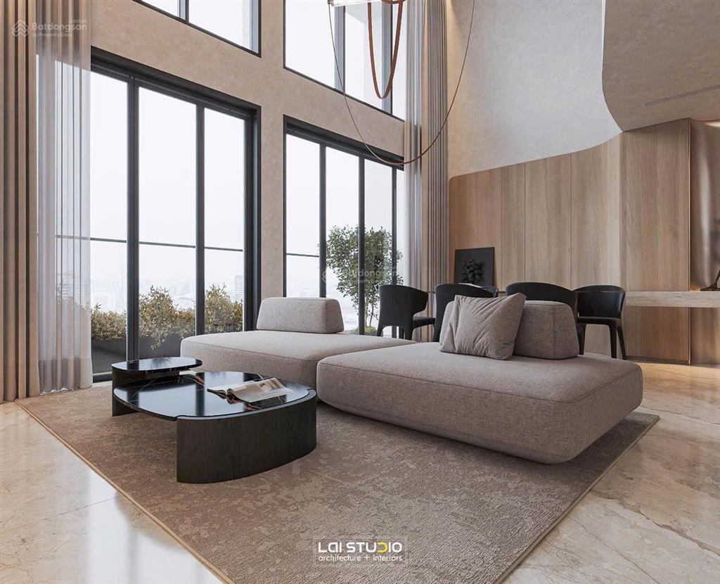Cho thuê căn loft 3pn the crest  metropole view sông landmark 81, full nội thất giá 185 triệu