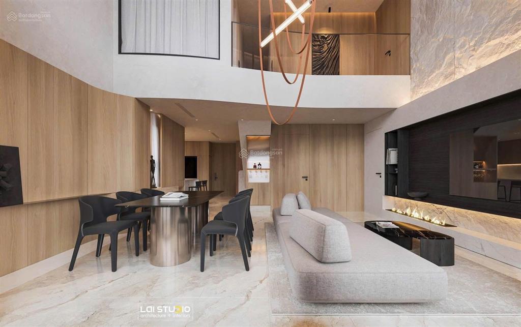 Cho thuê căn loft 3pn the crest  metropole view sông landmark 81, full nội thất giá 185 triệu