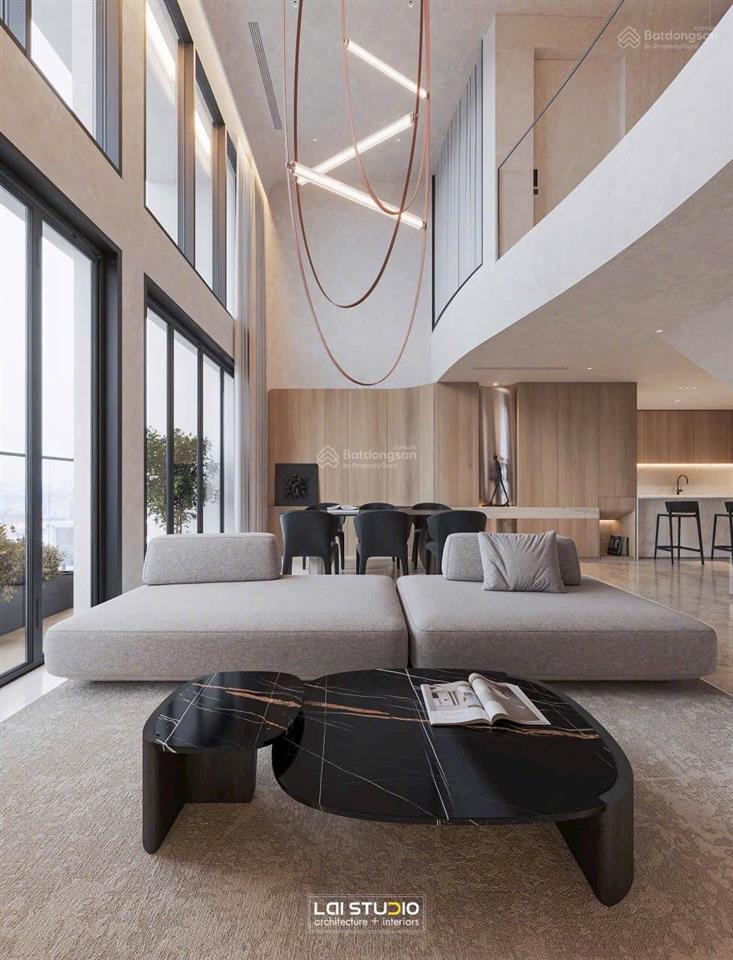 Cho thuê căn loft 3pn the crest  metropole view sông landmark 81, full nội thất giá 185 triệu