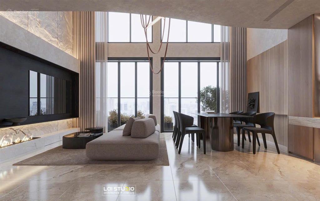 Cho thuê căn loft 3pn the crest  metropole view sông landmark 81, full nội thất giá 185 triệu