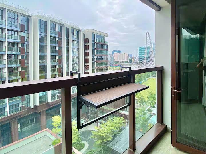 Cho thuê căn hộ 1pn the galleria  metropole view sông cầu bason, full nội thất 28 triệu