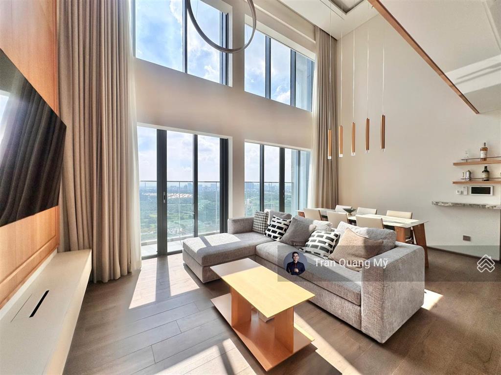 The crest cho thuê căn hộ loft 3pn nhà mới 100% chưa sử dụng