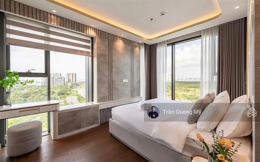The crest cho thuê căn hộ 2pn diện tích lớn căn góc đầy đủ nội thất