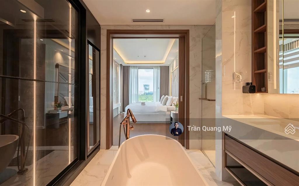 The crest cho thuê căn hộ 2pn diện tích lớn căn góc đầy đủ nội thất