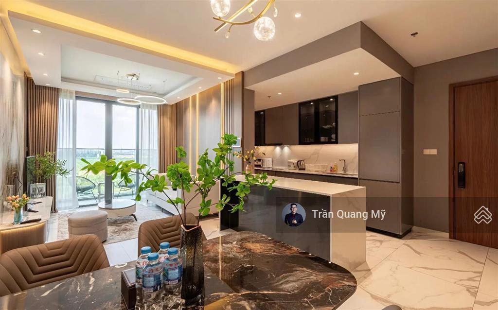 The crest cho thuê căn hộ 2pn diện tích lớn căn góc đầy đủ nội thất