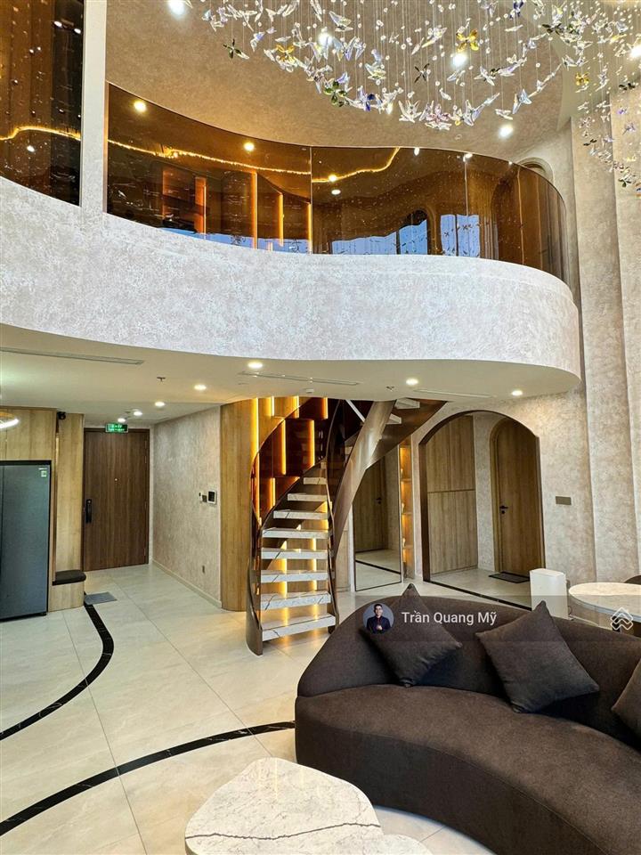 The crest cho thuê loft 3pn nội thất thiết kế đầy đủ tiện nghi 140tr/tháng