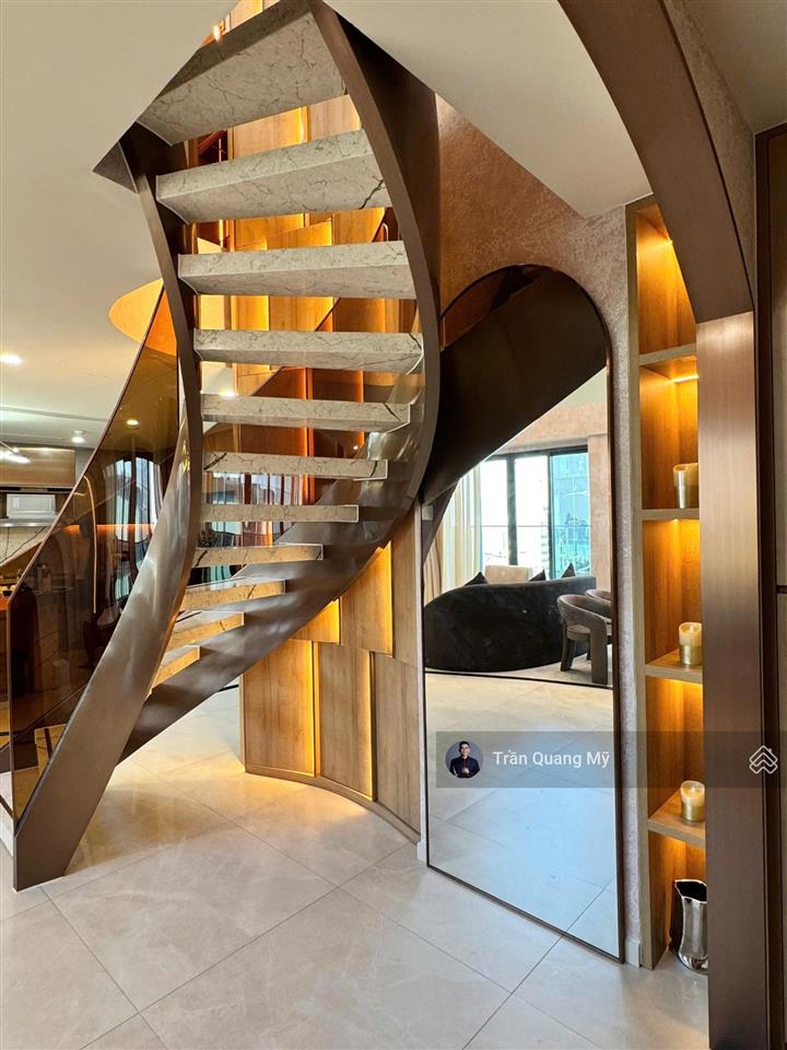 The crest cho thuê loft 3pn nội thất thiết kế đầy đủ tiện nghi 140tr/tháng