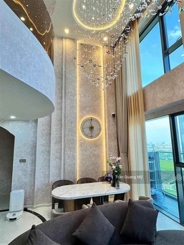 The crest cho thuê loft 3pn nội thất thiết kế đầy đủ tiện nghi 140tr/tháng