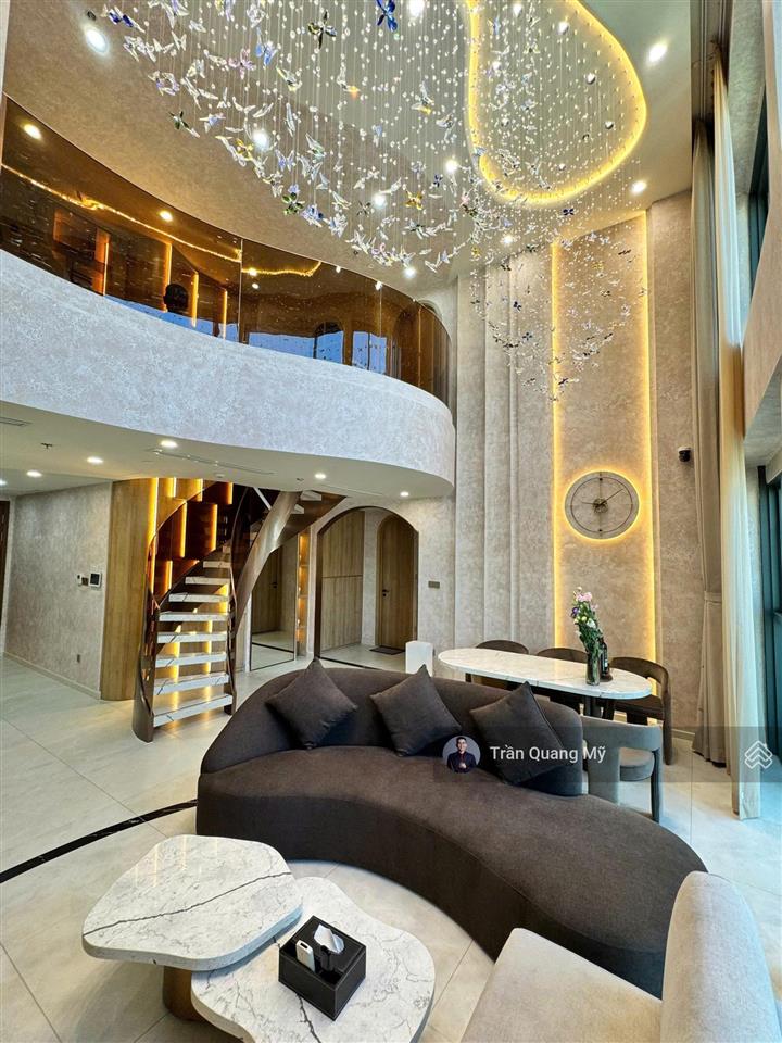 The crest cho thuê loft 3pn nội thất thiết kế đầy đủ tiện nghi 140tr/tháng