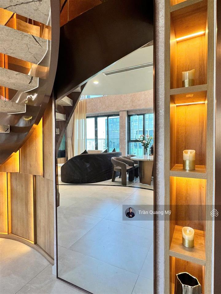 The crest cho thuê loft 3pn nội thất thiết kế đầy đủ tiện nghi 140tr/tháng