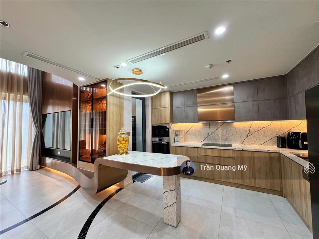 The crest cho thuê loft 3pn nội thất thiết kế đầy đủ tiện nghi 140tr/tháng