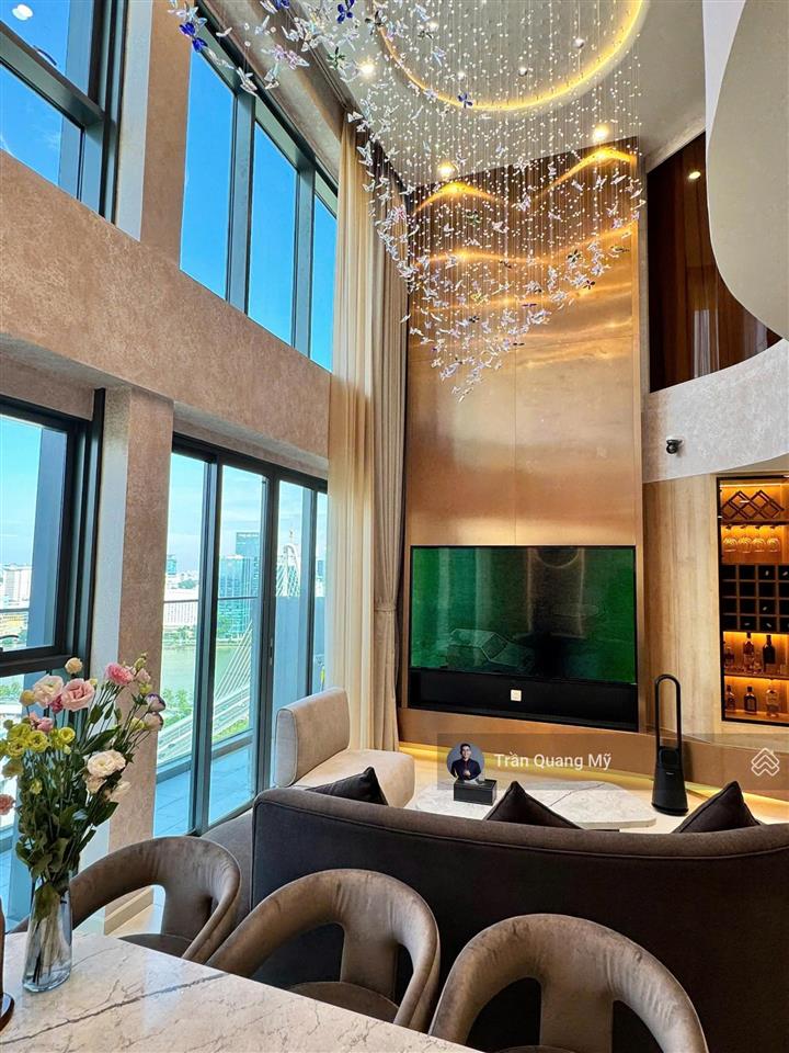 The crest cho thuê loft 3pn nội thất thiết kế đầy đủ tiện nghi 140tr/tháng