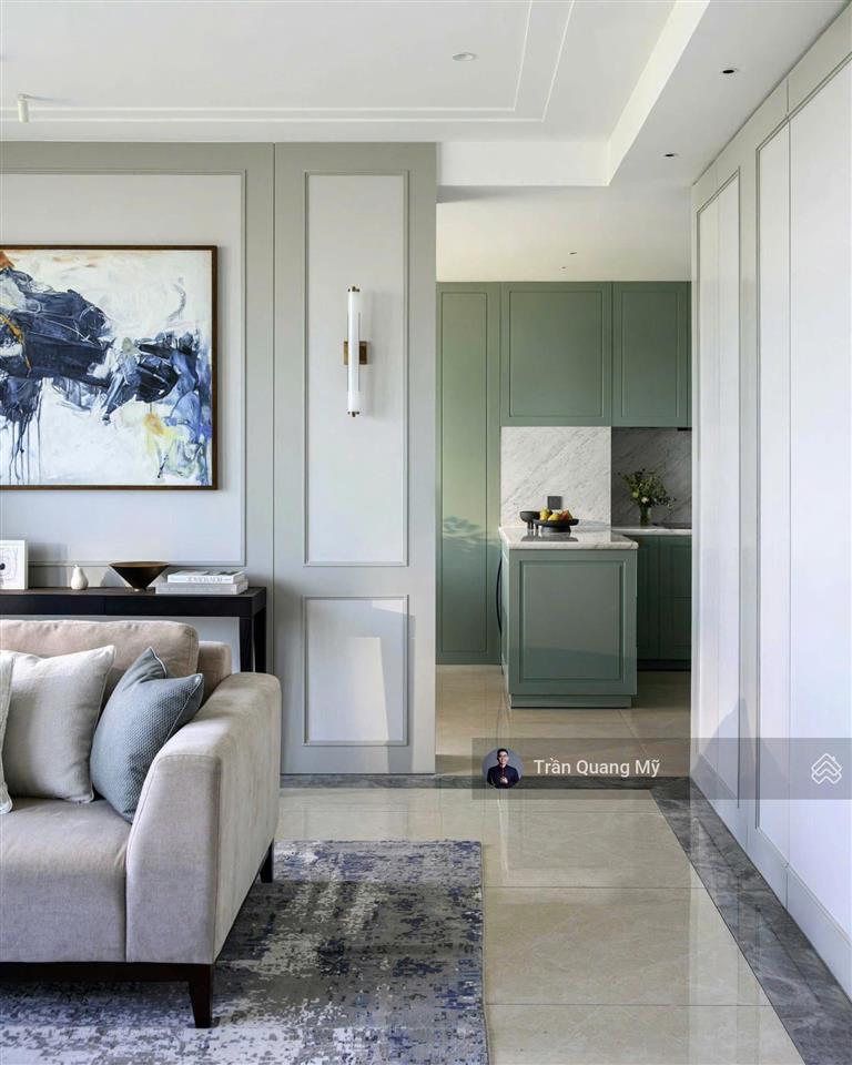 The crest cho thuê căn hộ loft thông tầng, diện tích rộng đầy đủ nội thất 145tr/tháng