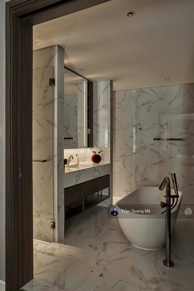 The crest cho thuê căn hộ 2pn + 1 diện tích lên tới 115m2, nội thất thiết kế chỉ 69 tr/tháng