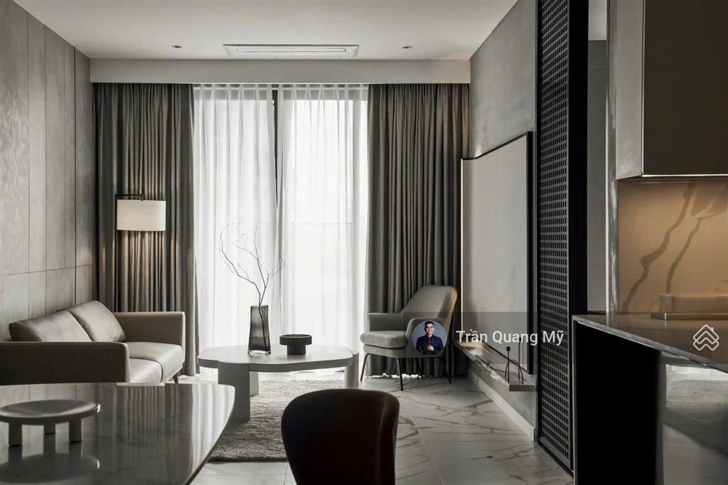The crest cho thuê căn hộ 2pn + 1 diện tích lên tới 115m2, nội thất thiết kế chỉ 69 tr/tháng