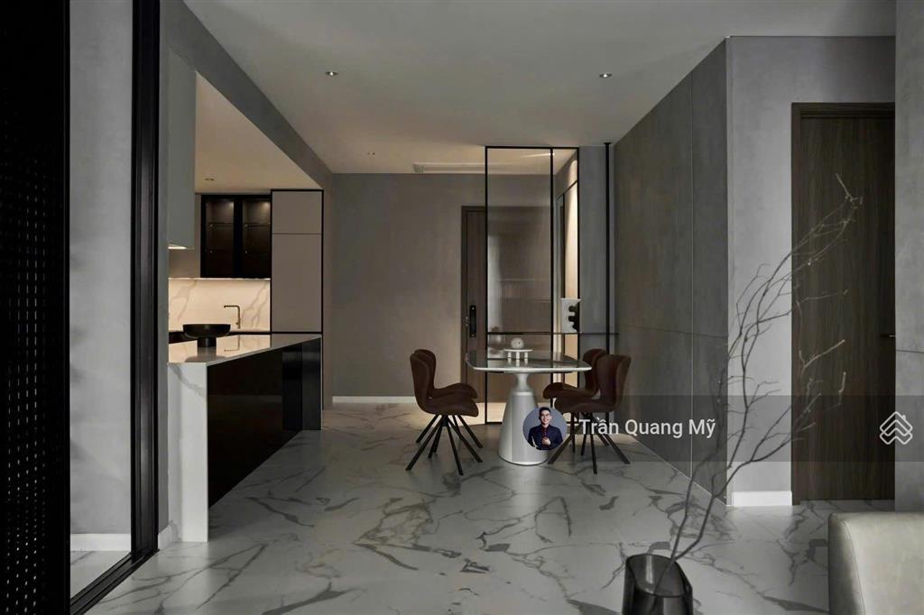 The crest cho thuê căn hộ 2pn + 1 diện tích lên tới 115m2, nội thất thiết kế chỉ 69 tr/tháng