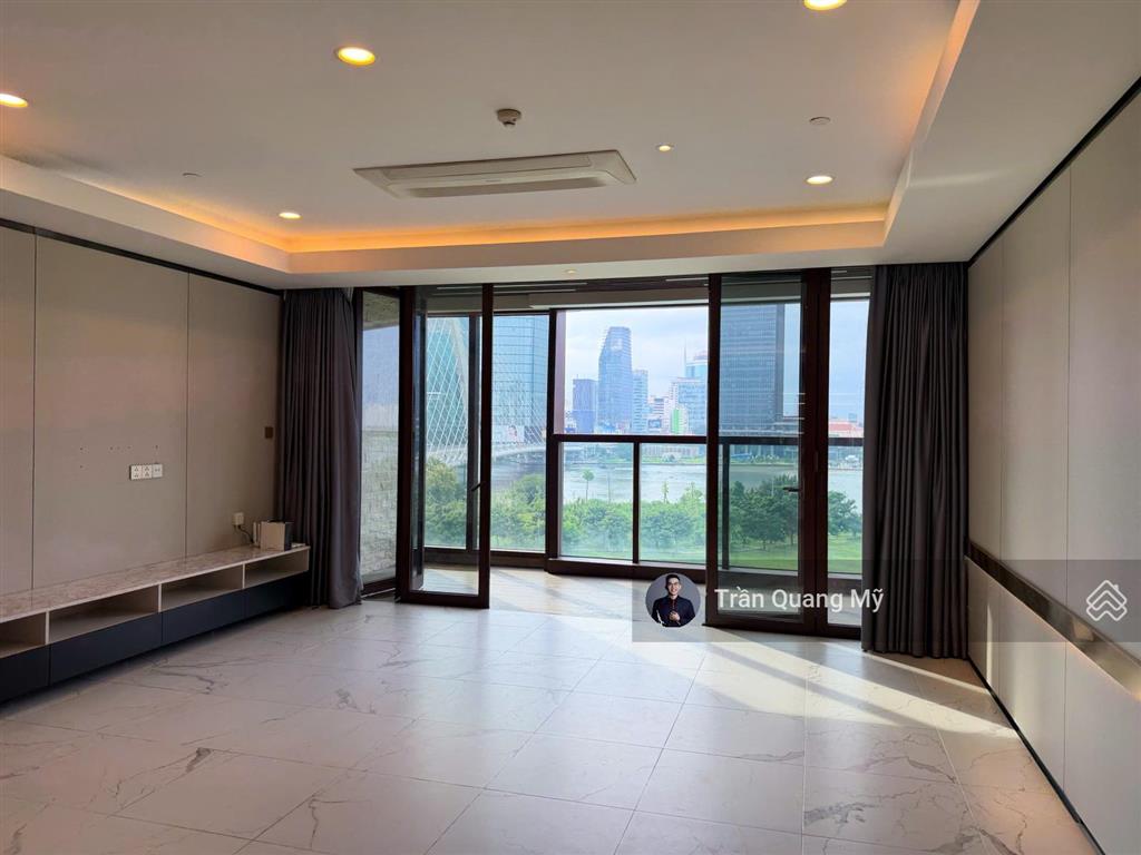 Cho thuê 4pn đã hoàn thiện nội thất cơ bản, dính tường view sông trực diện 100tr/tháng