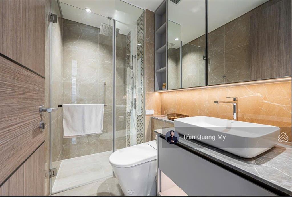 Cho thuê căn hộ góc, nội thất đầy đủ view sông và quận 1 giá 58tr/tháng