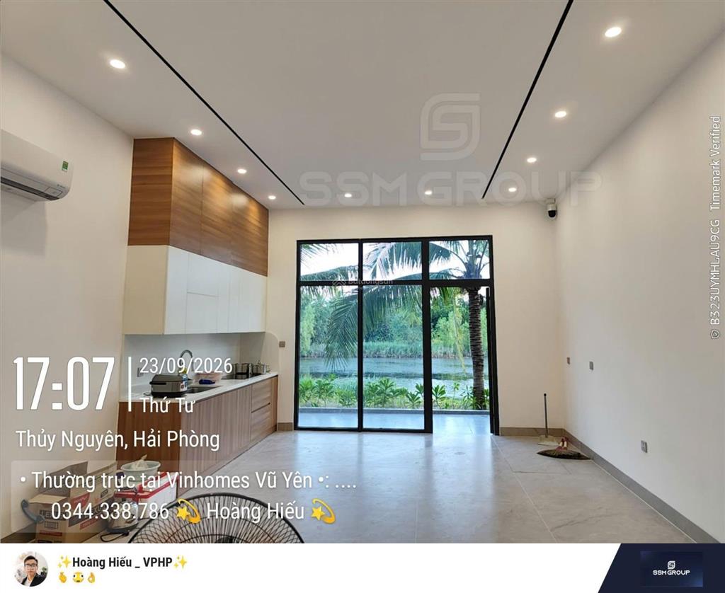 Cho thuê nhà 3 tầng gần vincom tại vinhomes vũ yên. giá thuê 12 triệu / tháng