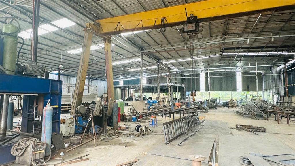 XN201 nhà xưởng sản xuất 1000m2 có cầu trục, pháp lý đầy đủ, bàn giao SX hoạt động liền
