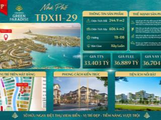 Vinhomes cần giờ, nhà phố lk trục thông biển tự nhiên, nằm tại trung tâm vui chơi giải trí 24/7.