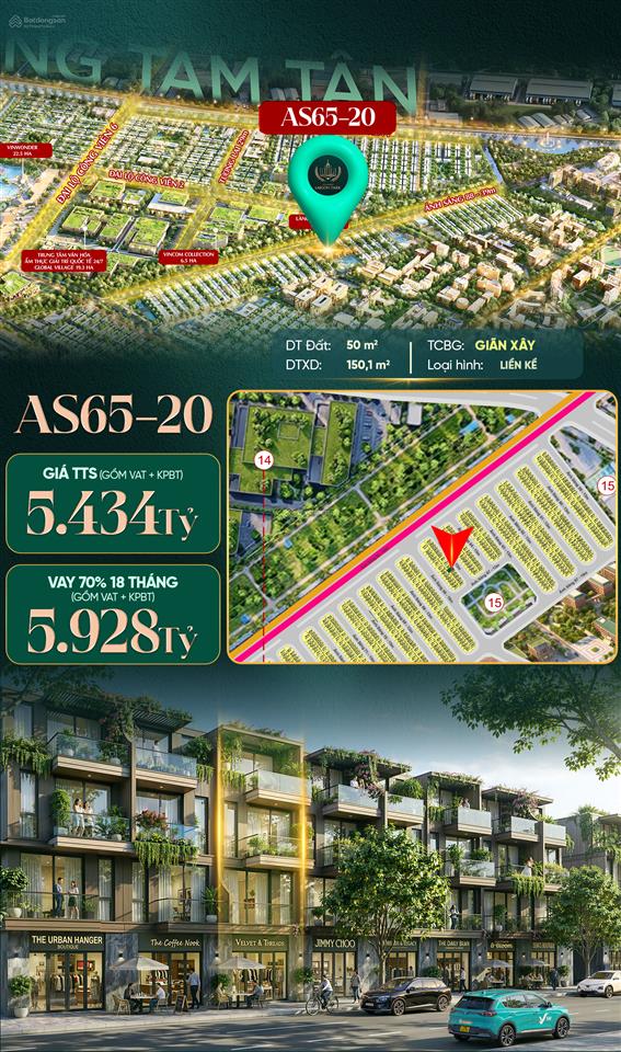 Nhà phố 4 tầng vinhomes saigon park giá 5,4 tỷ, tiền đất 4 tỷ