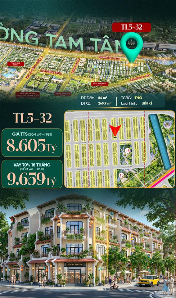 Nhà phố vinhomes hóc môn 1 trệt, 3 lầu. diện tích 84m2, giá bán 8,6 tỷ all in