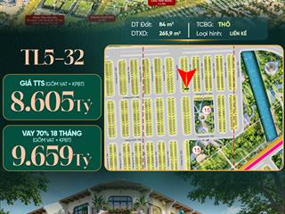 Nhà phố vinhomes hóc môn 1 trệt, 3 lầu. diện tích 84m2, giá bán 8,6 tỷ all in