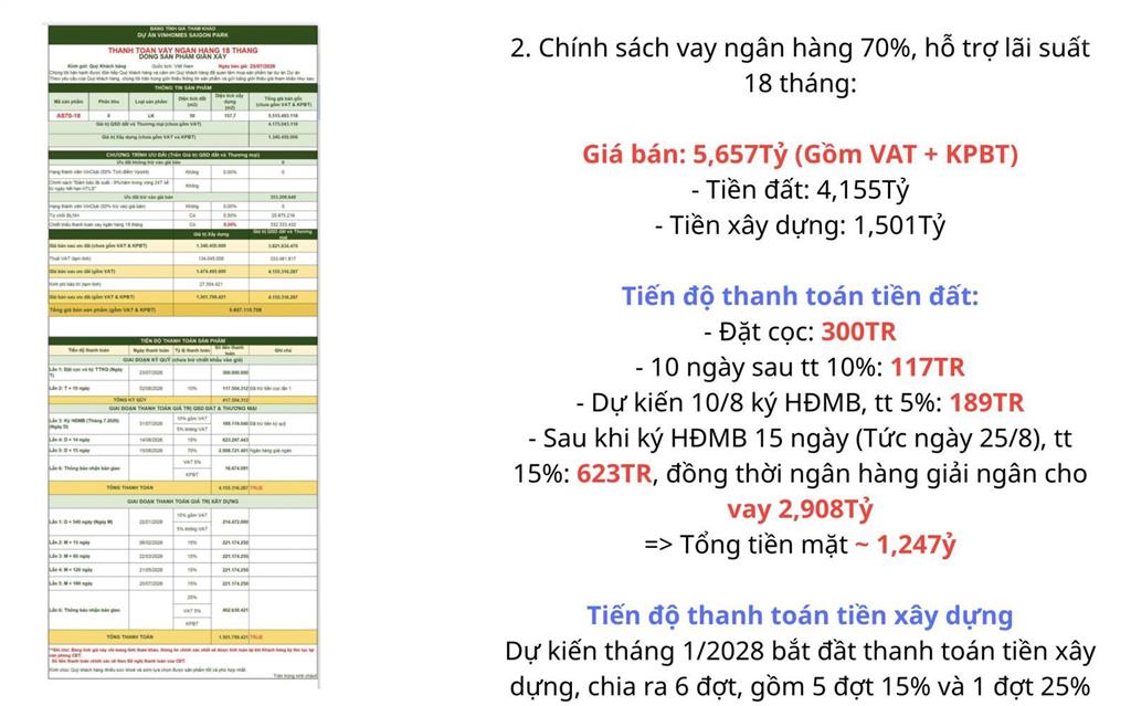 Nhà phố vinhomes hóc môn 1 trệt, 3 lầu. diện tích 50m2, giá bán 5,2 tỷ all in