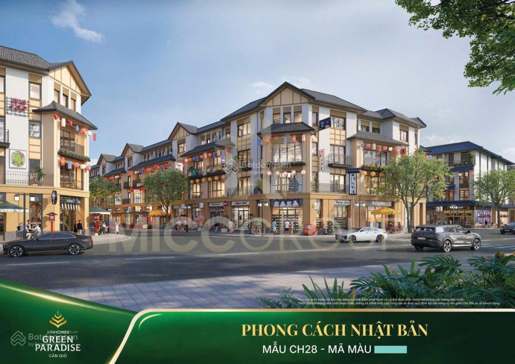 Hot deal nhà phố vinhomes cần giờ khu a, diện tích 75m2, giá bán 11,5 tỷ all in