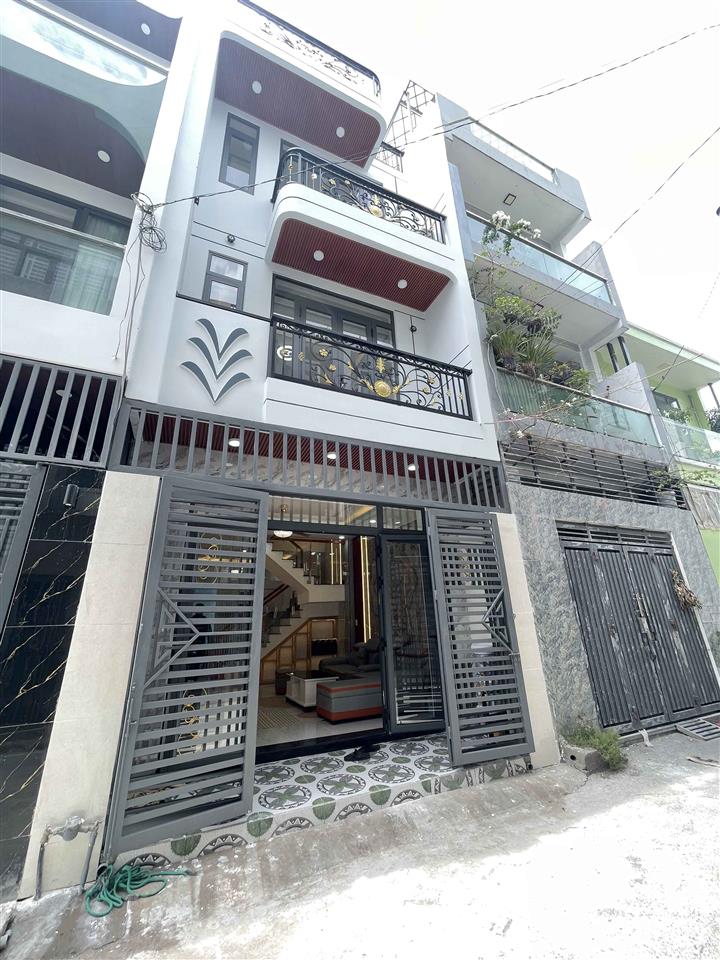 Nhà Đẹp Bình Chiểu Gần Chợ Đầu Mối Thủ Đức – 4 Tầng, 4 Phòng Ngủ – Hẻm Xe Hơi – Chỉ 5.65