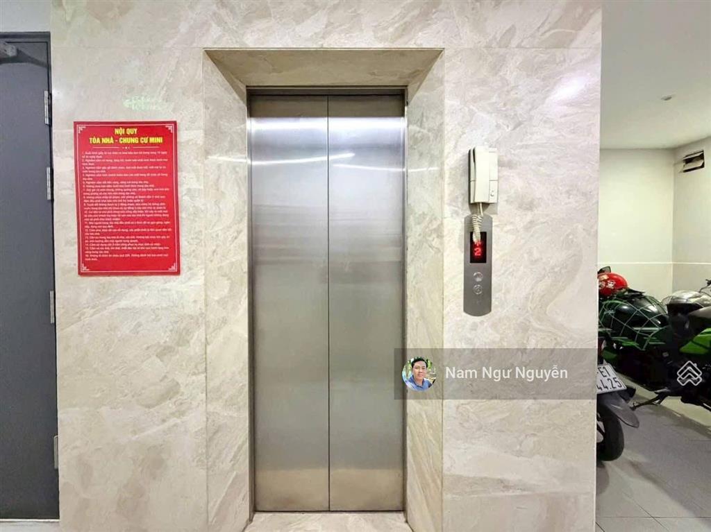 Bình thạnh tòa nhà chdv bài bản  22 chdv, thang máy, pccc, nội thất dòng tiền 125tr/tháng