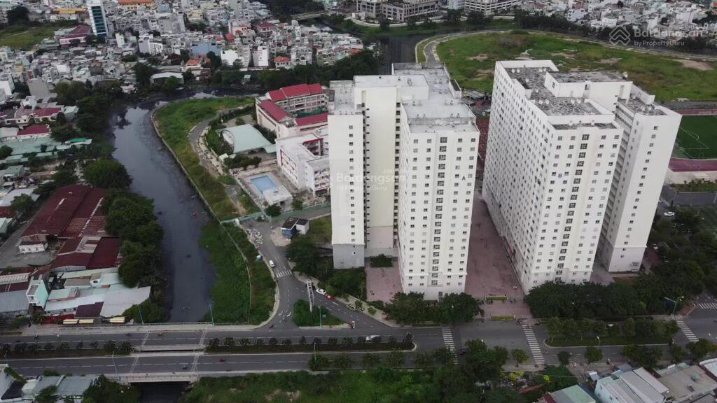 Căn hộ chung cư 1050 phan chu trinh căn góc 2 ban công cực thoáng  60m2  3,65t