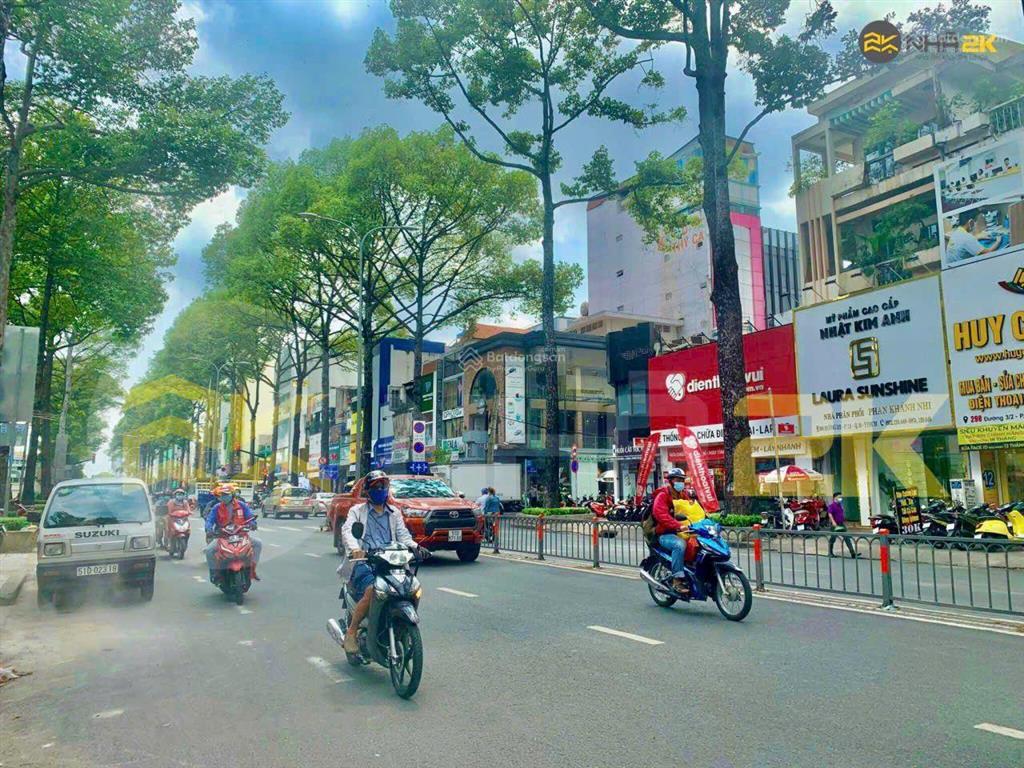 Mặt tiền lê hồng phong quận10 288m n12 d14, dòng tiền 1,8 tỷ, tiện làm building, ngân hàng, 134 tỷ.