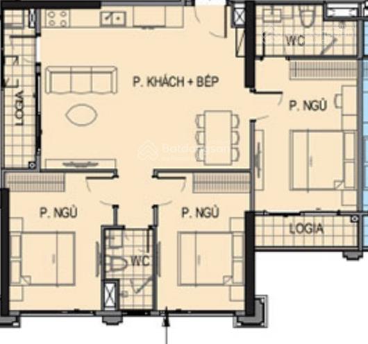 Siêu hiếm giá rẻ! bán nhanh căn góc 3pn  95m2 the paris giá tốt chỉ 6,22tỷ trả tiến độ giãn 2 năm!