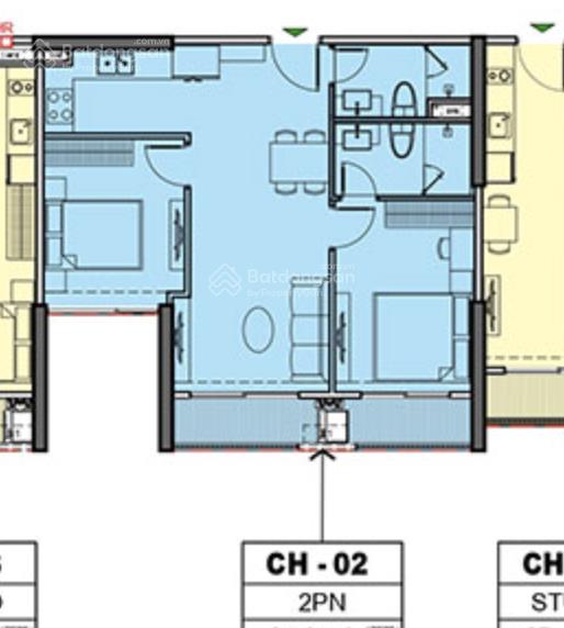 [siêu phẩm] 2ngủ, 62m2 tại the paris pr1  view hồ san hô  hướng đông nam mát rượi  giá cực tốt!