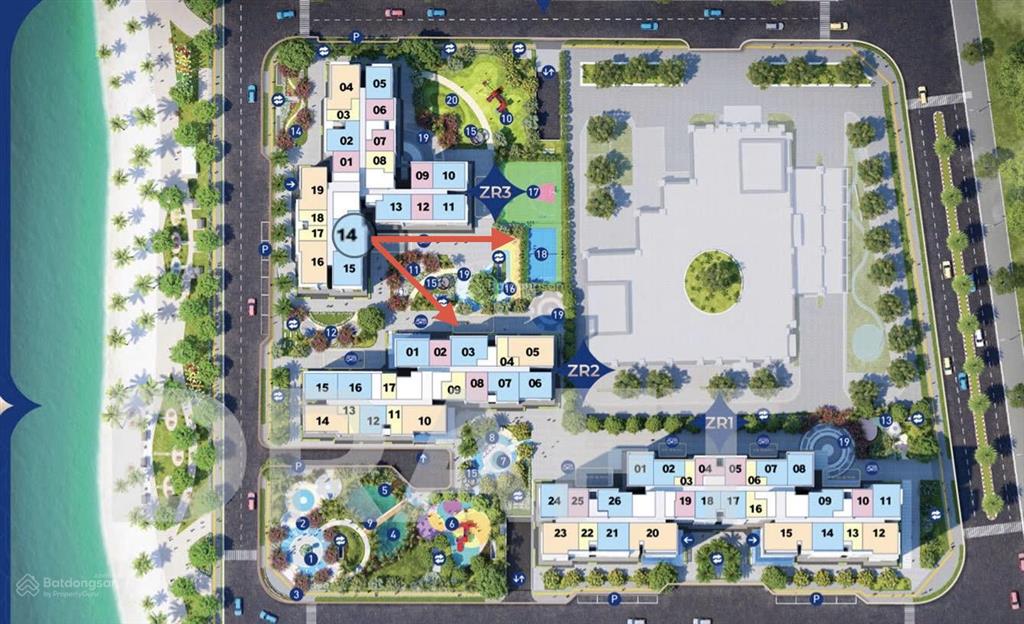 Chỉ 5 tỷ thu về sở hữu ngay căn hộ ruby cao cấp 74.6m2 toà zr3  tầng trung view đỉnh, sẵn hđmb