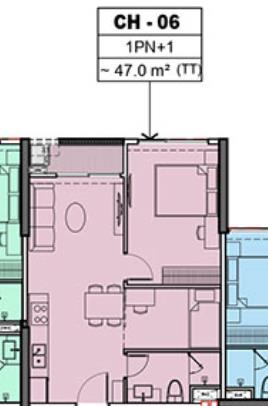 Chủ hạ sâu! căn 1pn+ 47m²pr1 the paris ocp1 view nội khu chếch bể bơi vay bidv còn 50% giá 3.29tỷ