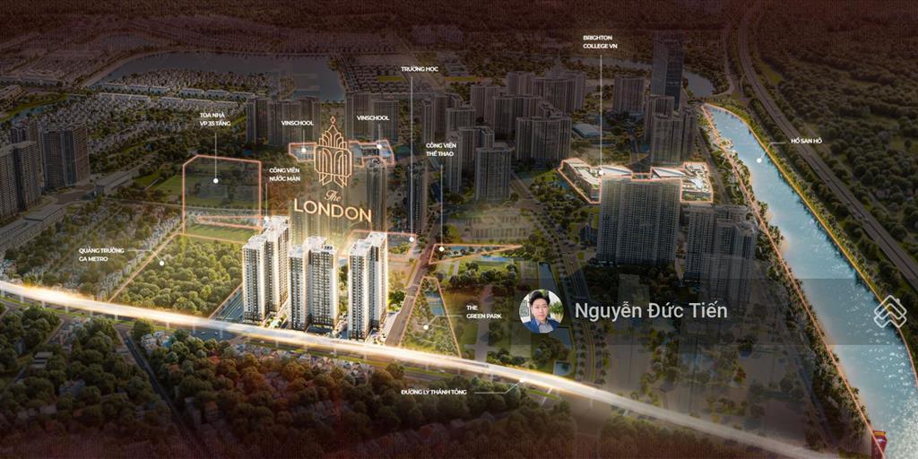 Giá hời! căn 1pn 48m2 ld1 the london ocp1 hướng đb view công viên hồ gia lâm giá chỉ 3.12 tỷ