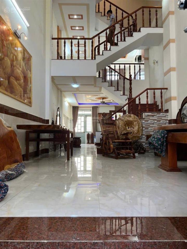 Bán nhà 4 tầng hẻm xe hơi sát mặt tiền nguyễn ảnh thủ ngang gần 7m 101m2 tân chánh hiệp quận 12