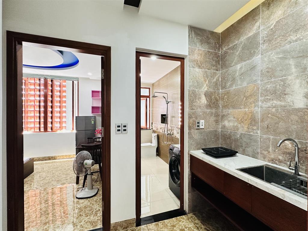 Trống căn 1 phòng ngủ riêng full nội thất ngay tại khu hòa xuân (sau dãy shophouse minh mạng)